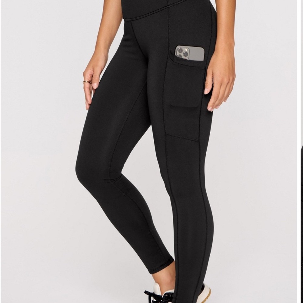 Fabletics Black Leggings with Pocket